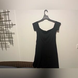 Free People Elegant Black Dress